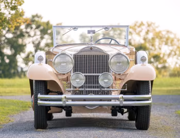 1931 Packard Deluxe Eight Convertible Coupe by LeBaron (845)