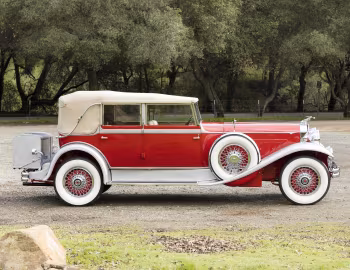 1930 Packard Deluxe Eight Convertible Sedan by Dietrich (745-1602)