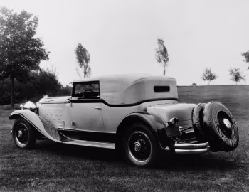 1930 Packard Deluxe Eight Convertible Victoria by Waterhouse (745)