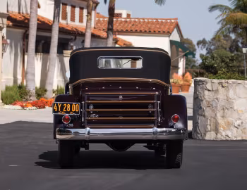 1931 Packard Deluxe Eight Convertible Victoria by Waterhouse (845)