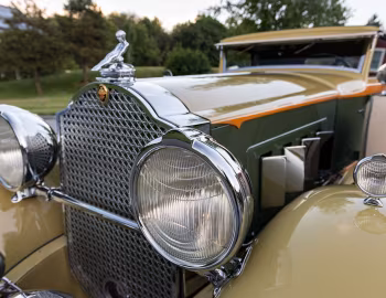 1930 Packard Deluxe Eight Convertible Victoria by Waterhouse (745)