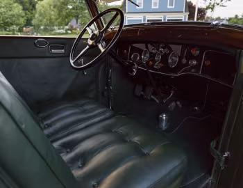 Interior 1930 Packard Deluxe Eight Convertible Victoria by Waterhouse (745)
