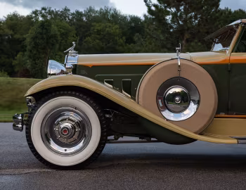 1930 Packard Deluxe Eight Convertible Victoria by Waterhouse (745)