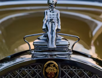 Mascote 1930 Packard Deluxe Eight Convertible Victoria by Waterhouse (745)