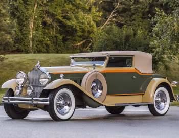 1930 Packard Deluxe Eight Convertible Victoria by Waterhouse (745)