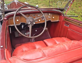 Painel frontal 1931 Packard Deluxe Eight Roadster (840-472)