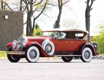 1929 Packard Deluxe Eight Sport Phaeton (645-373)