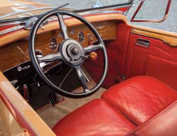 Painel frontal 1929 Packard Deluxe Eight Sport Phaeton by Dietrich (645)