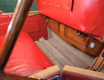 Interior 1929 Packard Deluxe Eight Sport Phaeton by Dietrich (645)