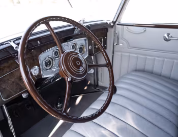 Interior 1934 Packard Eight All-Weather Cabriolet by Gläser (1101 28)