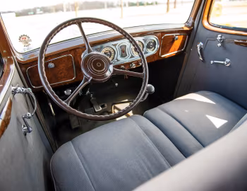 Painel frontal 1936 Packard Eight 5-Passenger Sedan (1400-903) '08.1935–36