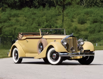 1934 Packard Eight Convertible Victoria by Dietrich (1101-727)