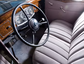 Interior 1933 Packard Eight 5-passenger Sedan (1001-603)