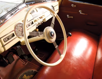 Painel frontal 1938 Packard Eight Convertible Sedan (1601-1197)