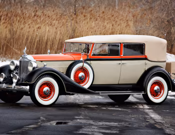 1934 Packard Eight Convertible Sedan by Dietrich (1101)