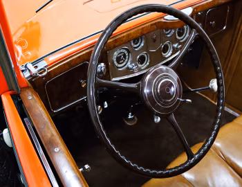 Painel frontal 1934 Packard Eight Convertible Sedan by Dietrich (1101)