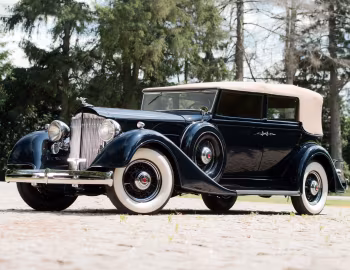 1934 Packard Eight Convertible Sedan by Dietrich (1101)