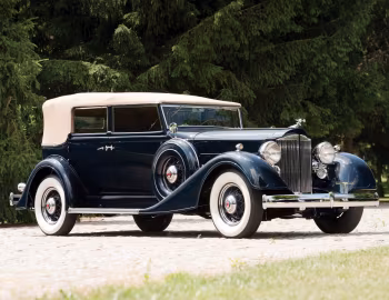 1934 Packard Eight Convertible Sedan by Dietrich (1101)