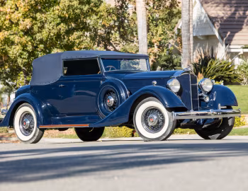 1934 Packard Eight Convertible Victoria by Dietrich (1101-727)
