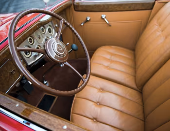 Interior 1934 Packard Eight Coupe Roadster (1101-719) '08.1933–34