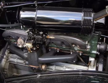 Sob o capô 1936 Packard Eight Coupe Roadster (1402-919) '08.1935–36