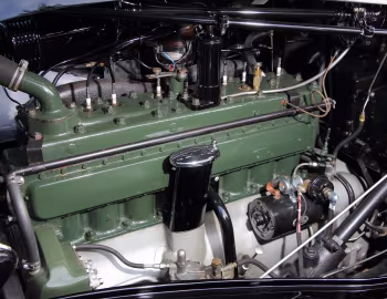 Sob o capô 1936 Packard Eight Coupe Roadster (1402-919) '08.1935–36