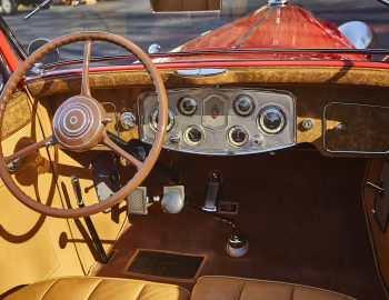 Painel frontal 1934 Packard Eight Coupe Roadster (1101-719) '08.1933–34