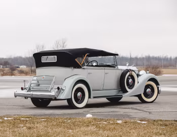 1934 Packard Eight Dual Cowl Sport Phaeton (1101-721)