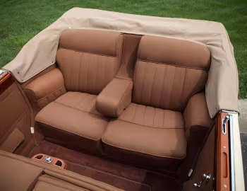 Interior 1931 Packard Eight Individual Custom Convertible Sedan by Dietrich (840-1881)