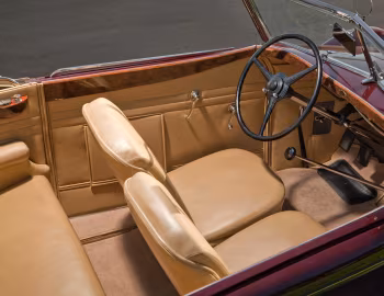 Interior 1932 Packard Individual Custom Eight Convertible Victoria by Dietrich (904-2072)