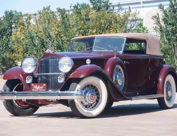 1932 Packard Individual Custom Eight Convertible Victoria by Dietrich (904-2072)