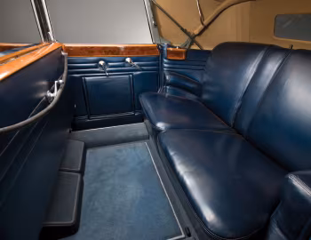 Interior 1932 Packard Individual Custom Twelve Convertible Sedan by Dietrich (906-2070)