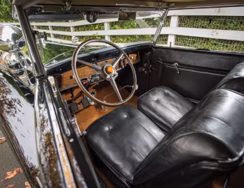 Interior 1931 Packard Individual Custom Eight Convertible Victoria by Dietrich (840-1879)