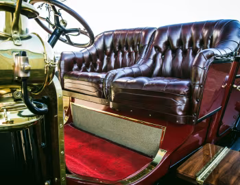 Interior 1910 Packard Model 18 Touring (NB)