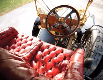 Painel frontal 1908 Packard Model 30 Touring (UA)