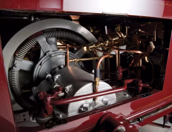 Sob o capô Packard Model F Runabout '1902–03