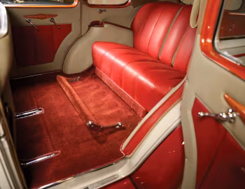 Interior 1937 Packard Super Eight 7-passenger Touring Sedan (1502-1014)