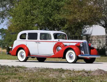 1937 Packard Super Eight 7-passenger Touring Sedan (1502-1014)