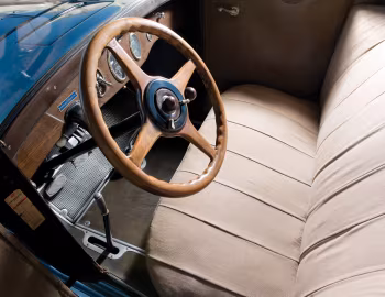Interior 1927 Packard Six 5-passenger Sedan (433-303)