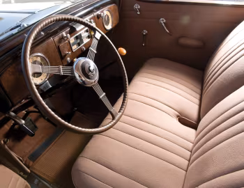 Інтер'єр 1937 Packard Six Business Coupe (115-C 1088)