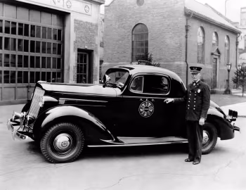 1937 Packard Six Business Coupe Chief's Car (115-C 1088)