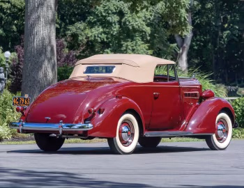 1937 Packard Six Convertible Coupe (115-C 1089)