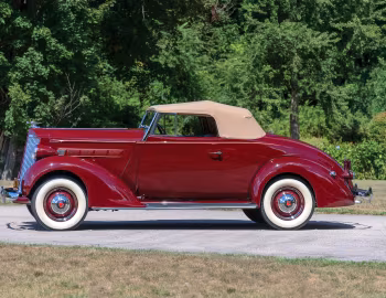 1937 Packard Six Convertible Coupe (115-C 1089)