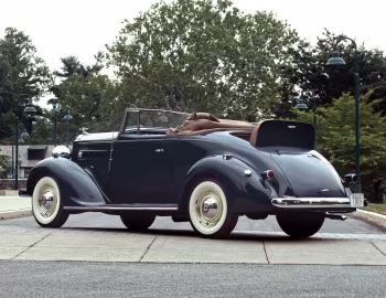 Packard Six Convertible Coupe [UK-spec] (115-C 1089) '1937