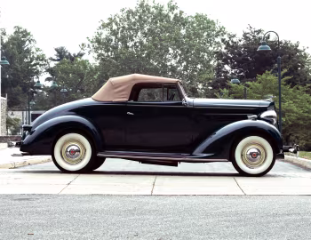 Packard Six Convertible Coupe [UK-spec] (115-C 1089) '1937