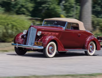 1937 Packard Six Convertible Coupe (115-C 1089)