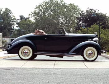 Packard Six Convertible Coupe [UK-spec] (115-C 1089) '1937