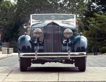 Packard Six Convertible Coupe [UK-spec] (115-C 1089) '1937