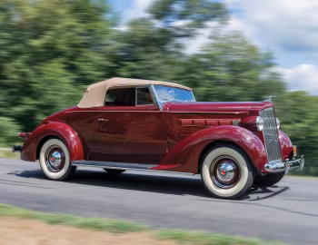 1937 Packard Six Convertible Coupe (115-C 1089)