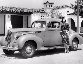 1938 Packard Six Coupe (1600-1188)